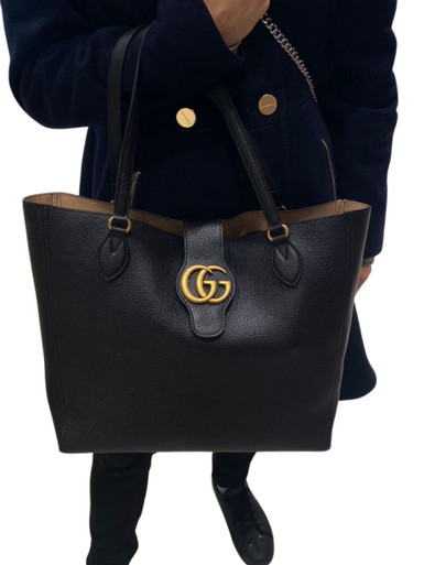 GUCCI Dahlia New Sakai Calf Lux Mtf Handbag Black image 6