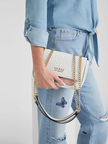 GUESS Gelber Mini Foldover Crossbody image 5