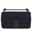 BURBERRY Navy Small Lola Horseferry Logo Canvas Bag image 3