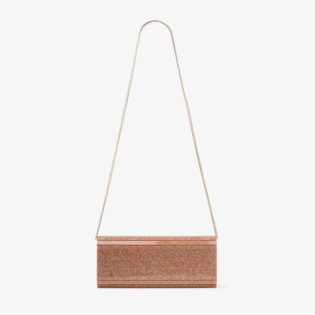 JIMMY CHOO Sweetie Rose Fine Glitter Acrylic Clutch Bag (@Delhi Studio) image 1