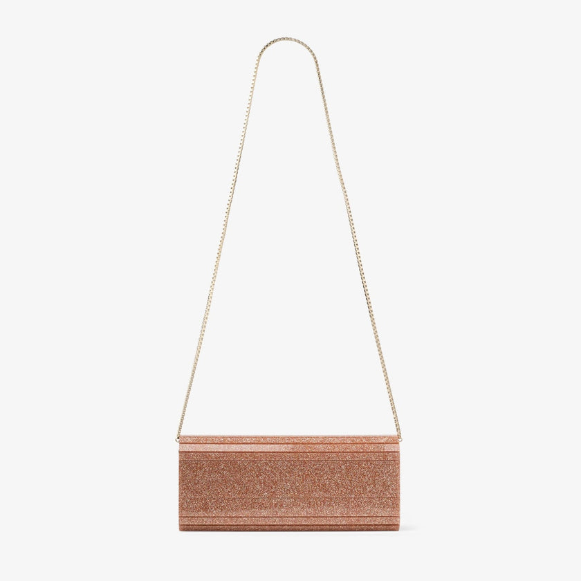 JIMMY CHOO Sweetie Rose Fine Glitter Acrylic Clutch Bag (@Delhi Studio) image 1