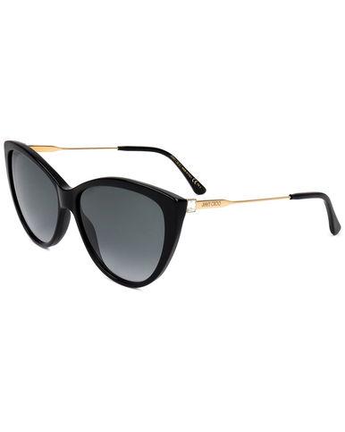 JIMMY CHOO Women's RYM/S 60mm Sunglasses - Black image 1