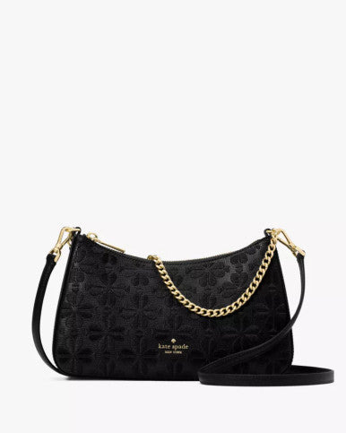 KATE SPADE  Spade Flower Embroidered Medium Convertible Crossbody ( Arriving In Delhi ) image 0