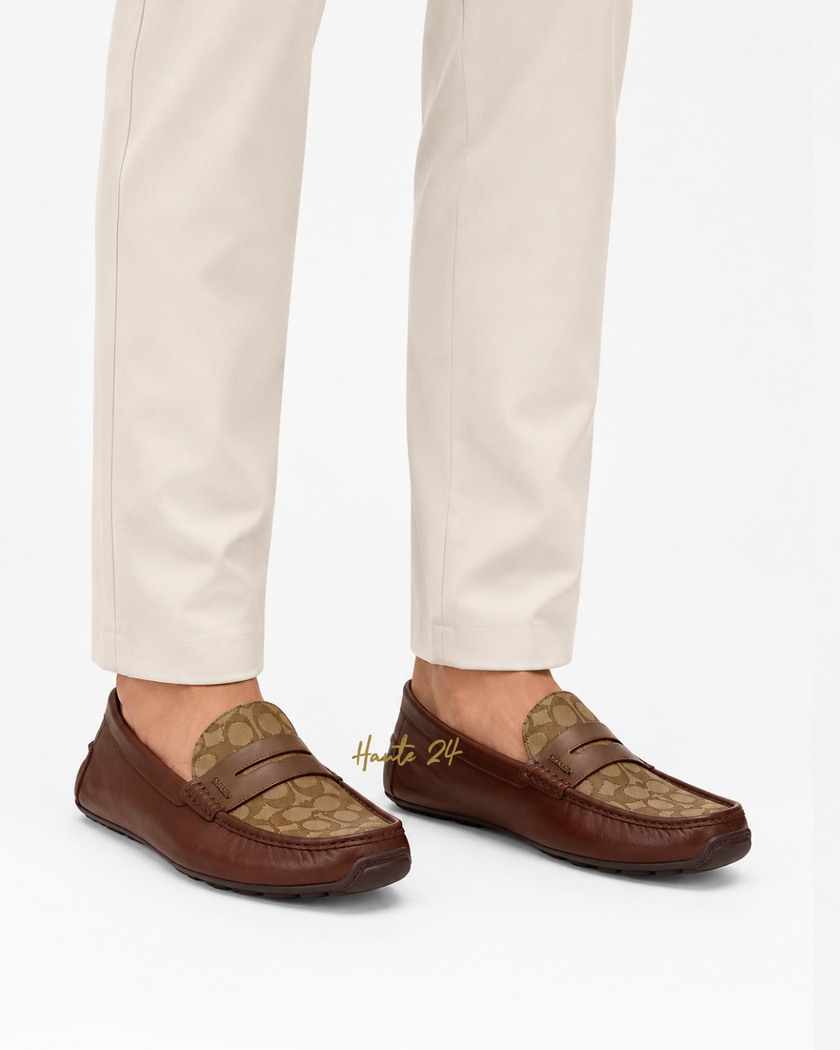 COACH  Liam Driver In Signature Jacquard