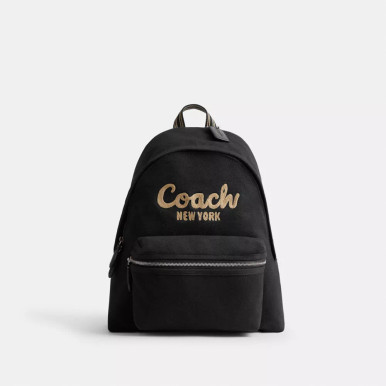 COACH Cargo Backpack - Silver/Black image 1