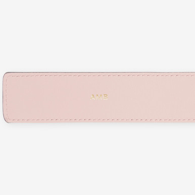 BURBERRY  Leather Reversible TB Belt image 1
