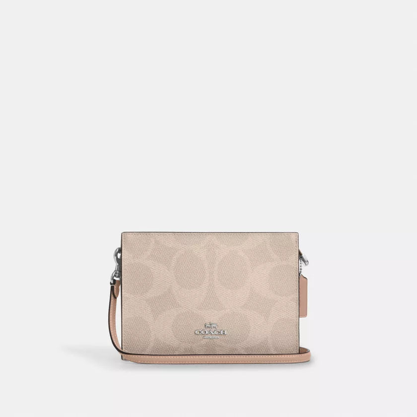 COACH Slim Crossbody Bag In Signature Canvas image 0