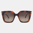 SALVATORE FERRAGAMO Brown Gradient Butterfly Ladies  Sunglasses image 3