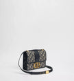 DIOR Small 30 Montaigne Bag Blue Dior Oblique Jacquard