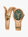 [ARRIVING] ROBERTO CAVALLI Serpente Ornato Green Dial Ladies Watch image 0