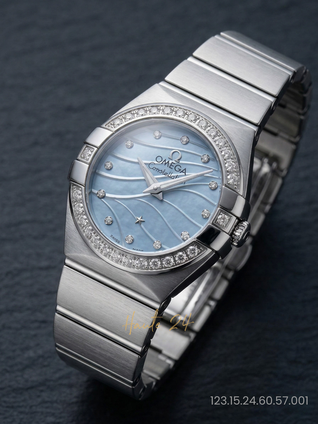 [New] OMEGA Constellation Brushed Quartz 123.15.24.60.57.001 image 0