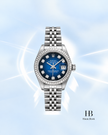 [Store Display] Rolex Datejust Blue Diamond Dial Stainless Steel 26 mm