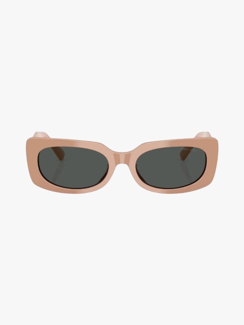 JIMMY CHOO Grey Rectangular Ladies Sunglasses (Arriving In Delhi) image 0