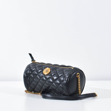 VERSACE Medusa Quilted Crossbody - Black image 1