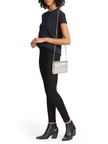 JIMMY CHOO Coarse Glitter Candy Crossbody Bag - Champagne image 0