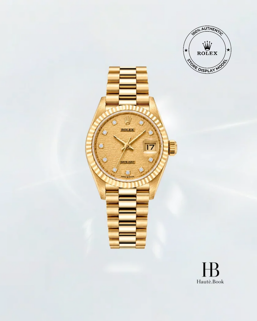[Store Display] Rolex Datejust Champagne 26mm