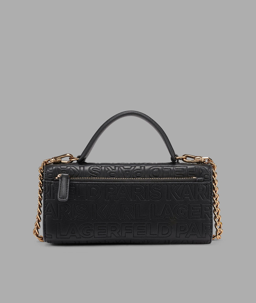 KARL LAGERFELD Meribel Wallet With Cross Body Strap - Black image 2