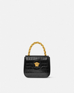 VERSACE La Medusa Mini Croc-effect Bag image 4