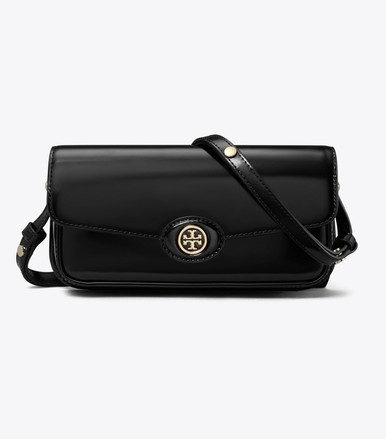 TORY BURCH Robinson Spazzolato Rectangular Shoulder Bag image 0
