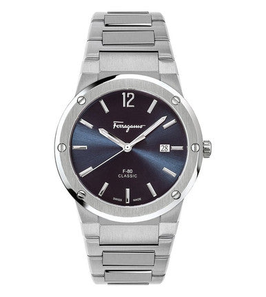 SALVATORE FERRAGAMO SFDT01320 F-80 Classic Watch for Men (Arriving In Delhi) image 0