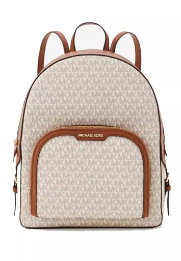 MICHAEL KORS Jaycee Large Logo Backpack -  Vanilla (Arriving In Delhi) image 3