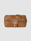 GUCCI Medium GG Marmont Shoulder Bag - Brown image 0
