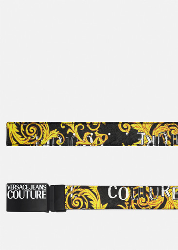 VERSACE  JEANS Logo Couture Reversible Belt image 0