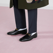 GUCCI Jordaan Leather Loafers image 2