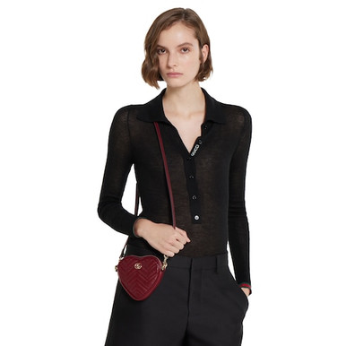 GUCCI GG Marmont Mini Bag Red image 2