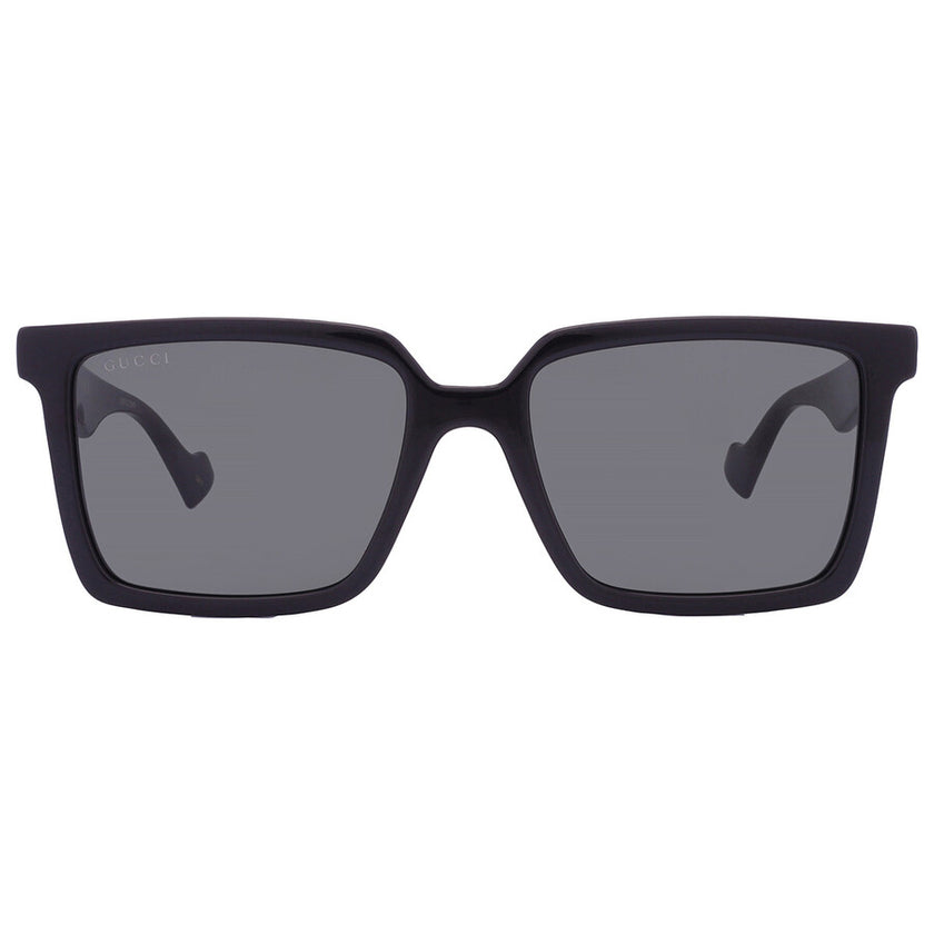 Gucci Grey Square Men's Sunglasses image 1