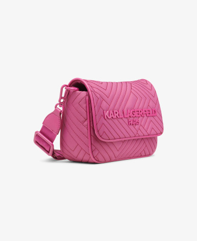 KARL LAGERFELD  Voyage Nylon Crossbody - Pink image 0