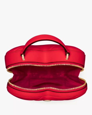 KATE SPADE  Love Shack Quilted 3D Heart Crossbody image 1