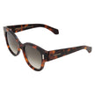SALVATORE FERRAGAMO Brown Gradient Oval Ladies Sunglasses (Arriving In Delhi) image 3