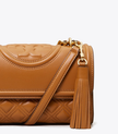 TORY BURCH Small Fleming Convertible Shoulder Bag - Kobicha image 3