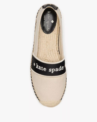 KATE SPADE  Piper Webbing Espadrille Flat KL068 image 1