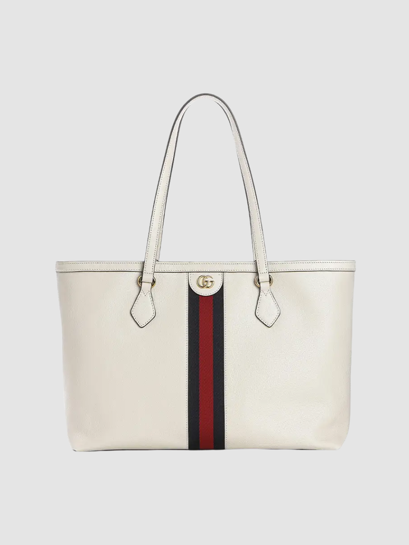GUCCI  Ophidia New Pigprint O Handbag M.white image 0