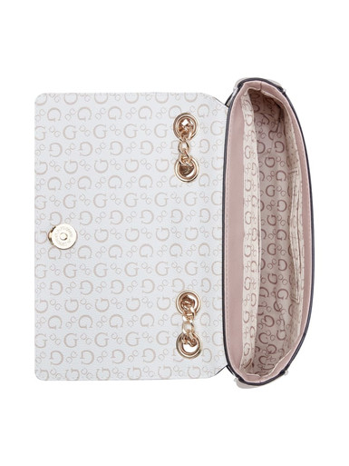 GUESS Gelber Mini Foldover Crossbody image 2