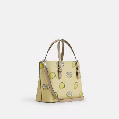COACH Mollie Tote Bag 25 With Lemon Print image 1