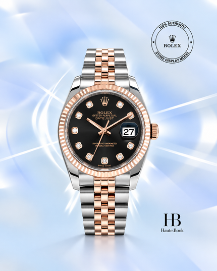 [Store Display] Rolex Datejust Black Oyster Jubilee Bracelet 36mm