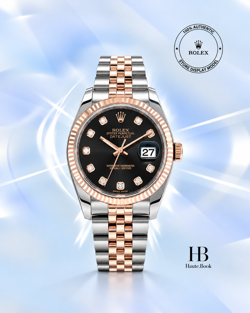 [Store Display] Rolex Datejust Black Oyster Jubilee Bracelet 36mm