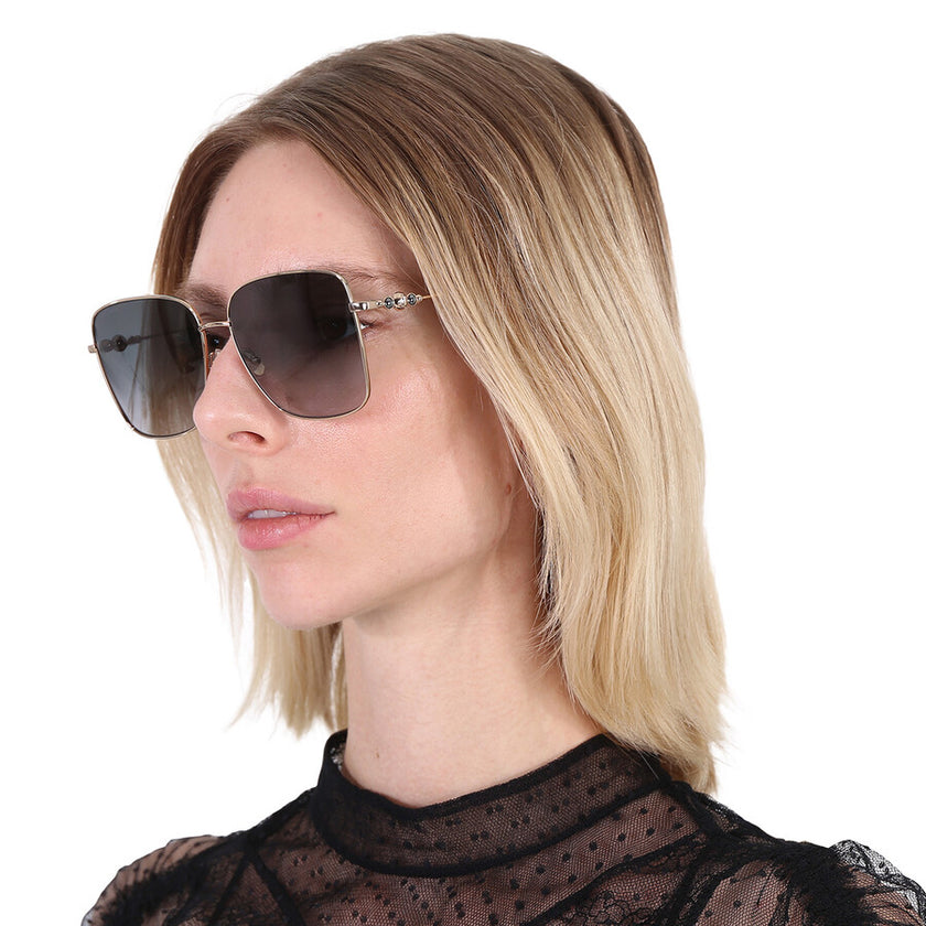 [ARRIVING] JIMMY CHOO Grey Gradient Square Ladies Sunglasses image 1