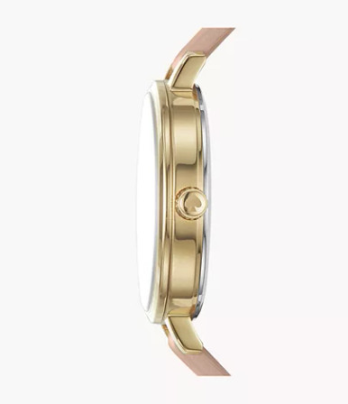 KATE SPADE  new york metro three-hand flower watch and earring set image 3
