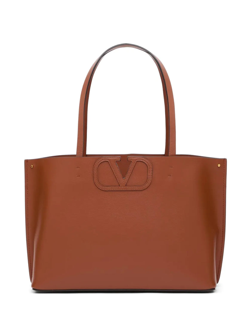 [At India] VALENTINO Fill Me small calfskin shopping bag