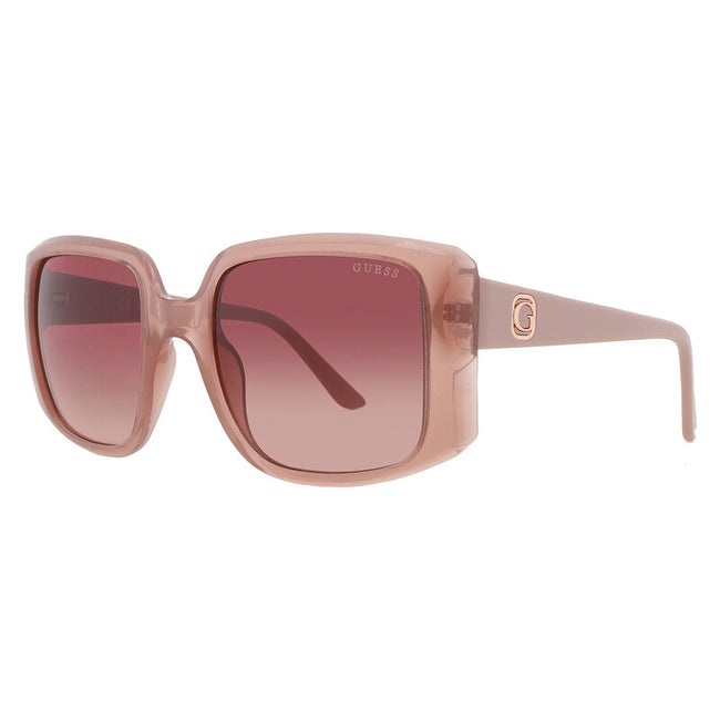 [ARRIVING] GUESS Brown Gradient Square Ladies Sunglasses image 1