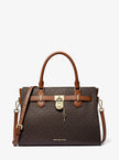MICHAEL KORS Hamilton Medium Logo Satchel