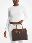 MICHAEL KORS Hamilton Medium Logo Satchel