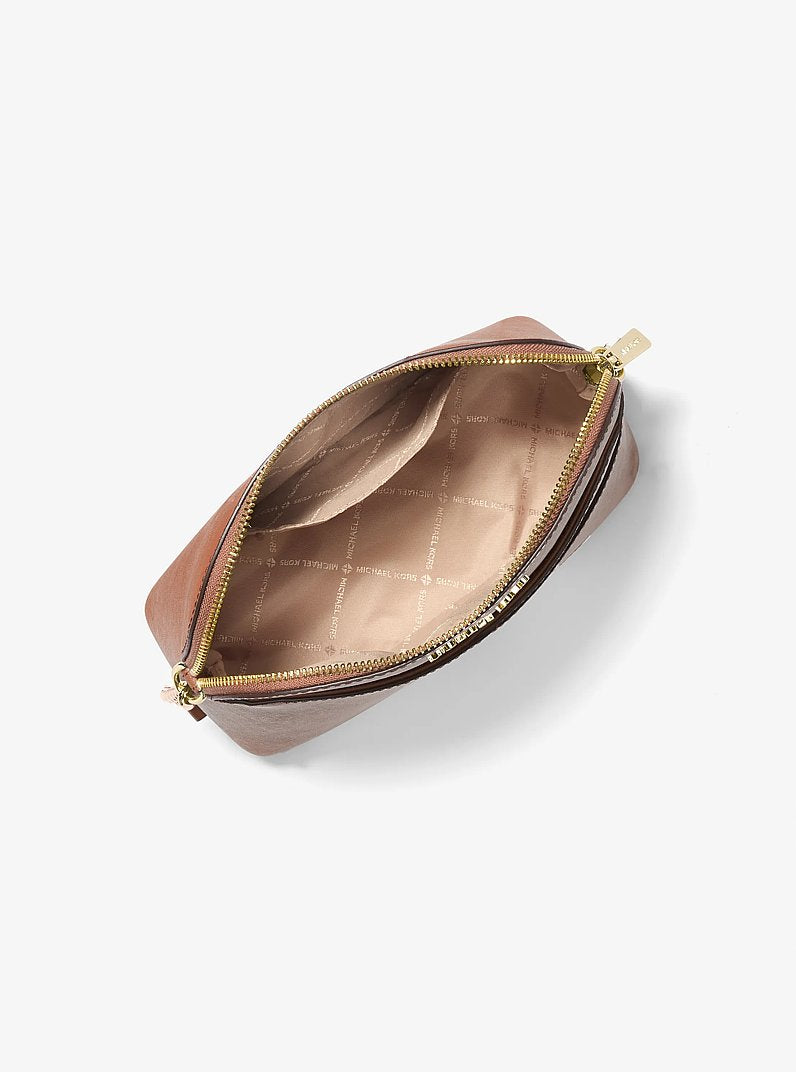MICHAEL KORS Jet Set Travel Medium Dome Crossbody Bag LUGGAGE 2