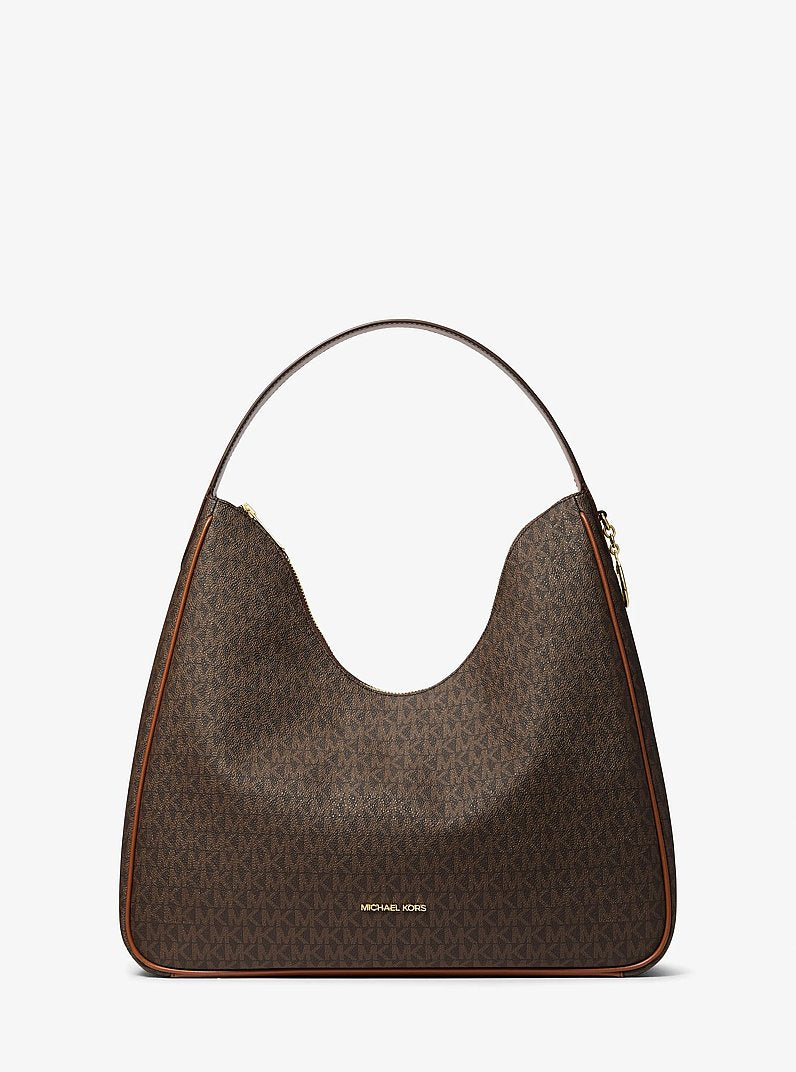 MICHAEL KORS Nayla Medium Signature Logo Shoulder Bag