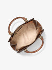 MICHAEL KORS Marilyn Medium Signature Logo Convertible Satchel