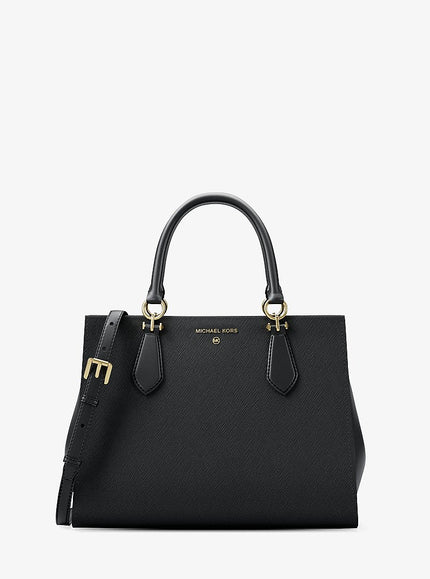 MICHAEL KORS Marilyn Medium Saffiano Leather Satchel